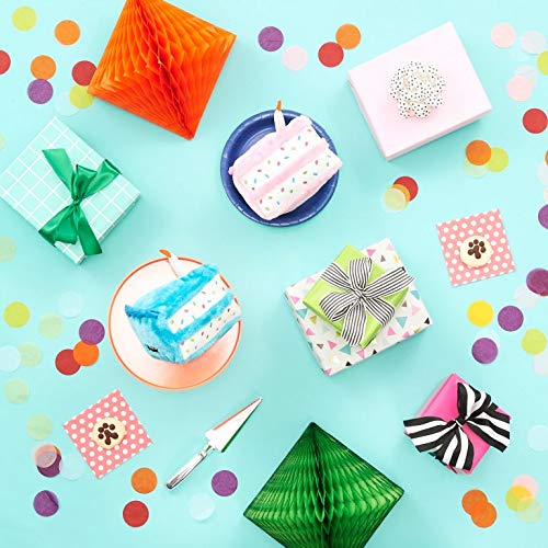 ZippyPaws Birthday Box - Birthday Gift for Dogs, Squeaky Toy Set, Colorful Squeaky Dog and Puppy Toys, and Precious Doggy Plushies - 3 Toys - Image 4