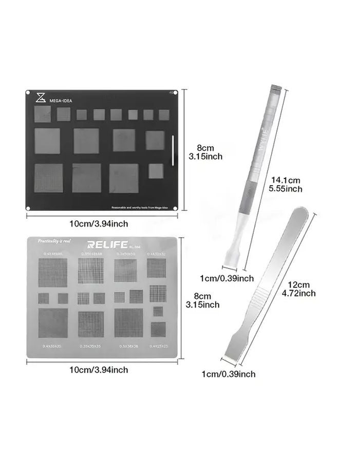 BGA Soldering Net Set 0 3 0 35 0 4 0 5mm Spacing Model SET3 for Phone CPU Repair - Image 3