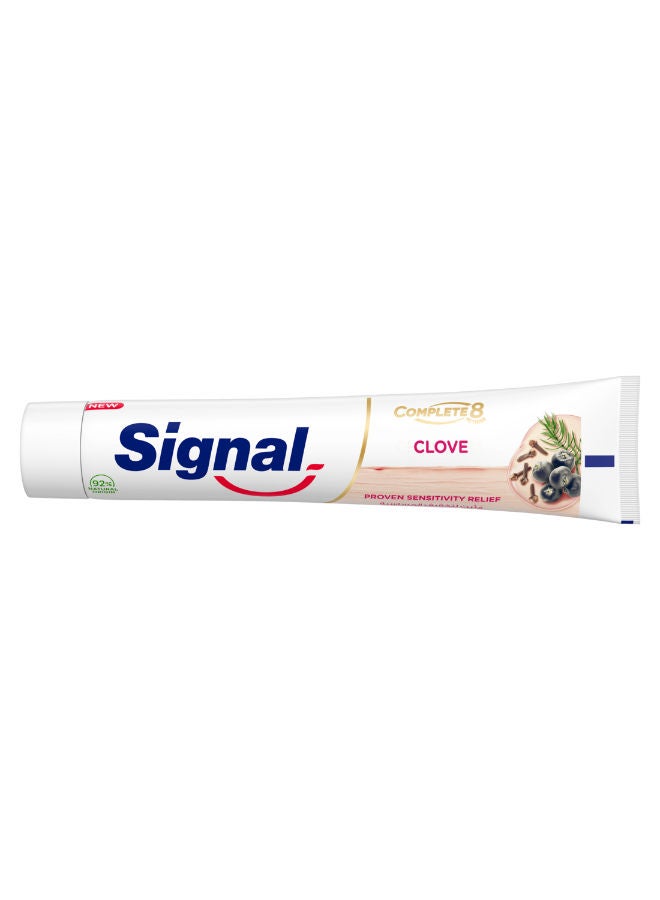 Signal Complete 8 Nature Elements For Soothing And Relieving Sensitivity Clove Toothpaste - Image 3