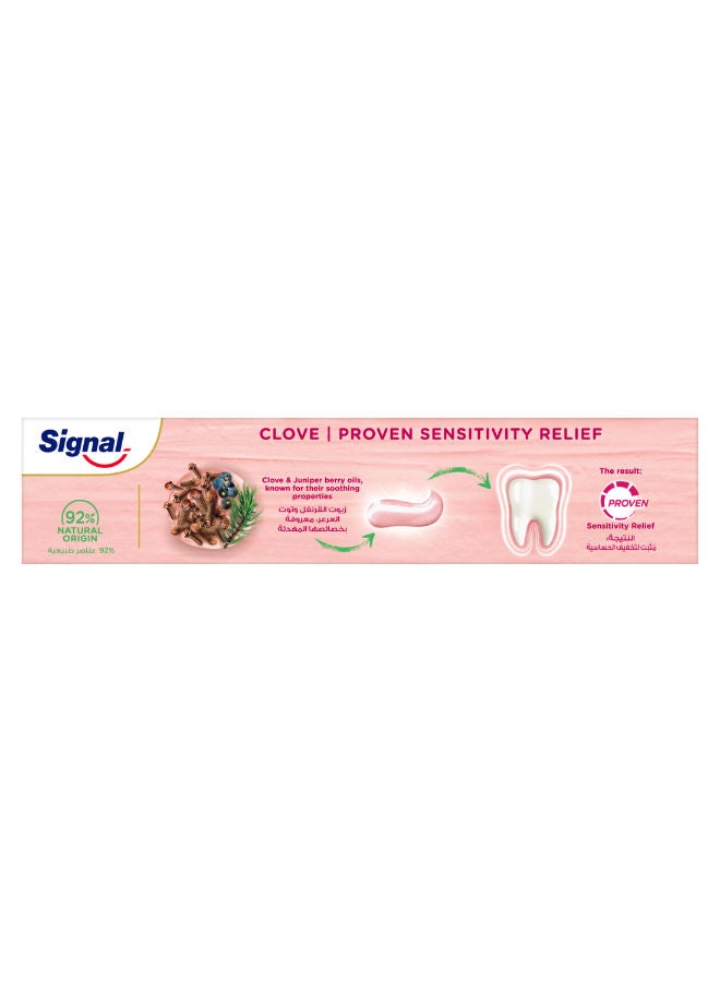 Signal Complete 8 Nature Elements For Soothing And Relieving Sensitivity Clove Toothpaste - Image 5