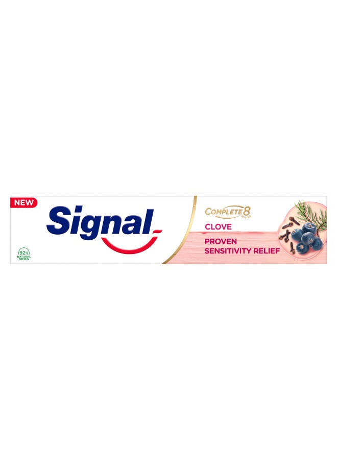 Signal Complete 8 Nature Elements For Soothing And Relieving Sensitivity Clove Toothpaste - Image 1