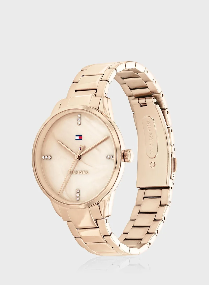 TOMMY HILFIGER Paige Steel Strap Analog Watch
