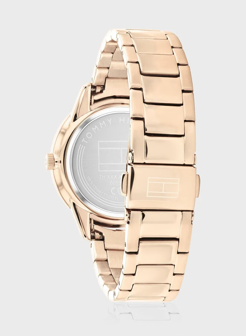 TOMMY HILFIGER Paige Steel Strap Analog Watch