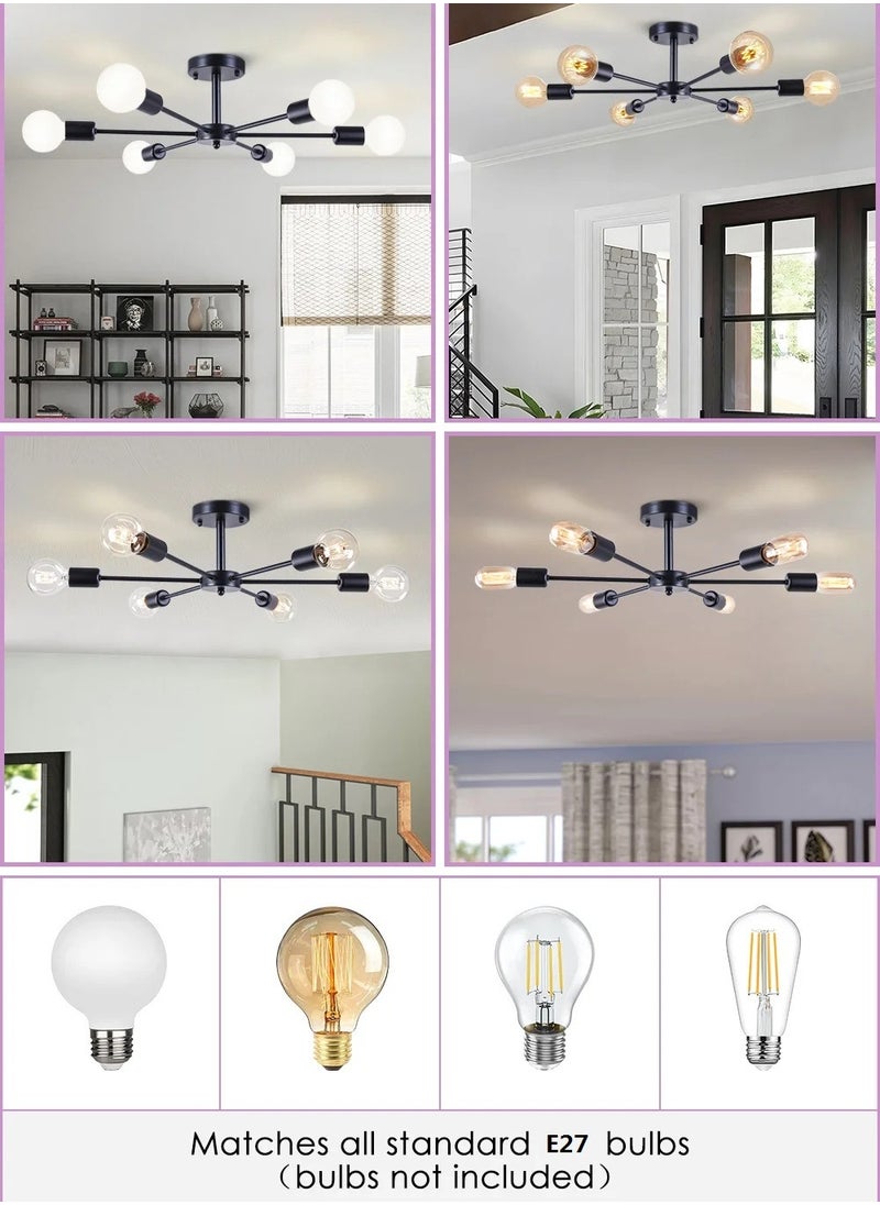 Haikomin - LED Chandelier Pendant Lamp Decoration Ceiling Hanging Light - Image 1