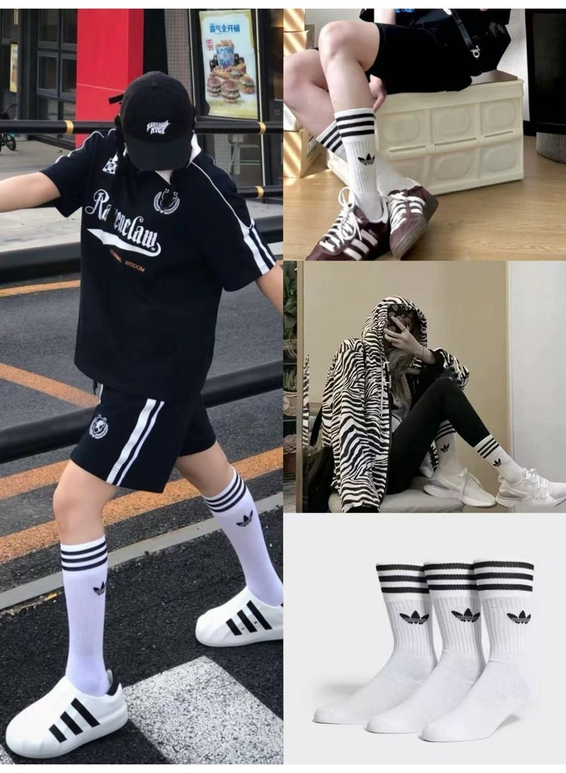 Adidas 5Pcs Gift Box Men's and Women's Sports Socks Men's and Women's - Image 2