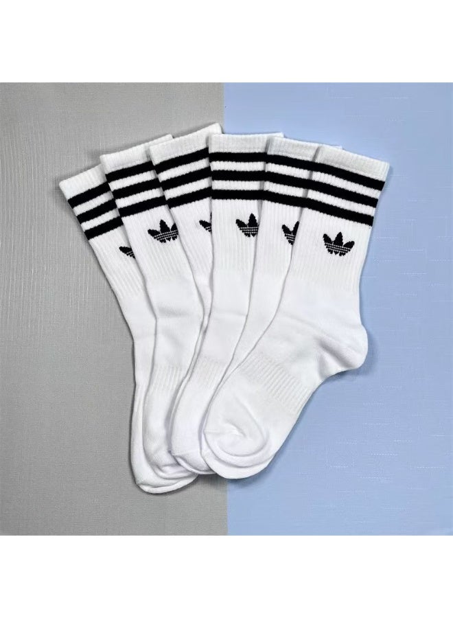 Adidas 5Pcs Gift Box Men's and Women's Sports Socks Men's and Women's - Image 4