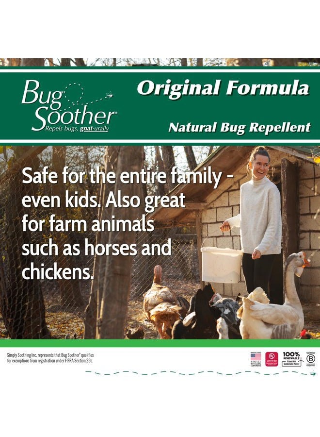 Bug Soother 1 Gallon - Natural Insect, Gnat and Mosquito Repellent & Deterrent with Essential Oils - DEET-Free - Safe Bug Spray for Adults, Kids, Pets, Environment - Made in USA - W/O Sprayer - Image 5