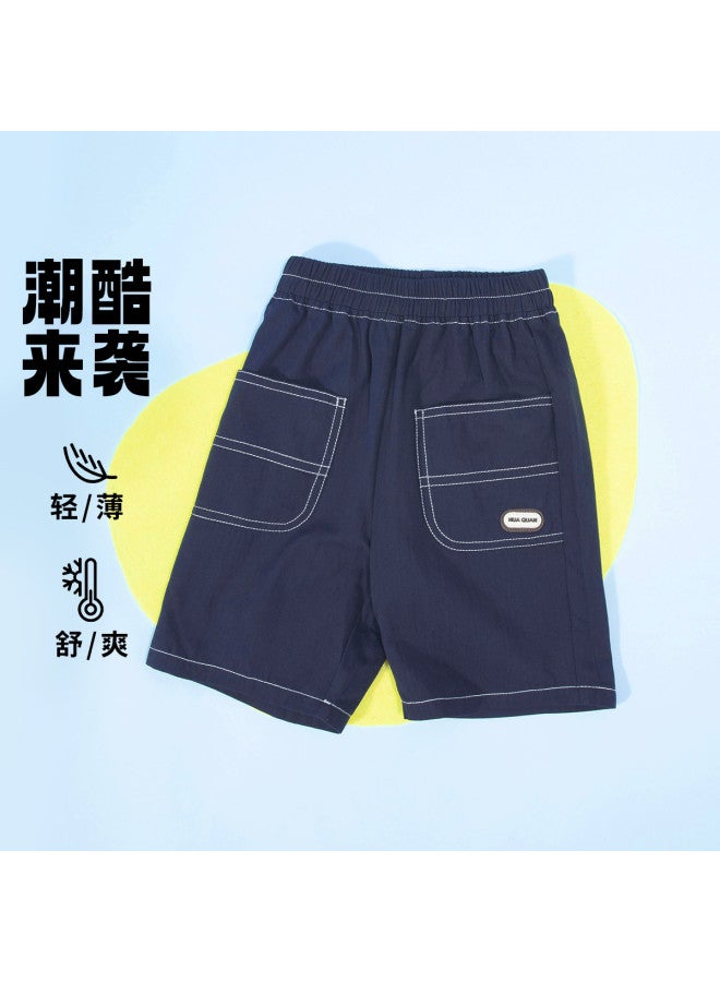 Bornbay casual Pants For Boys - Summer Minimalist Versatile Straight-leg Shorts For Toddlers & Kids - Image 3