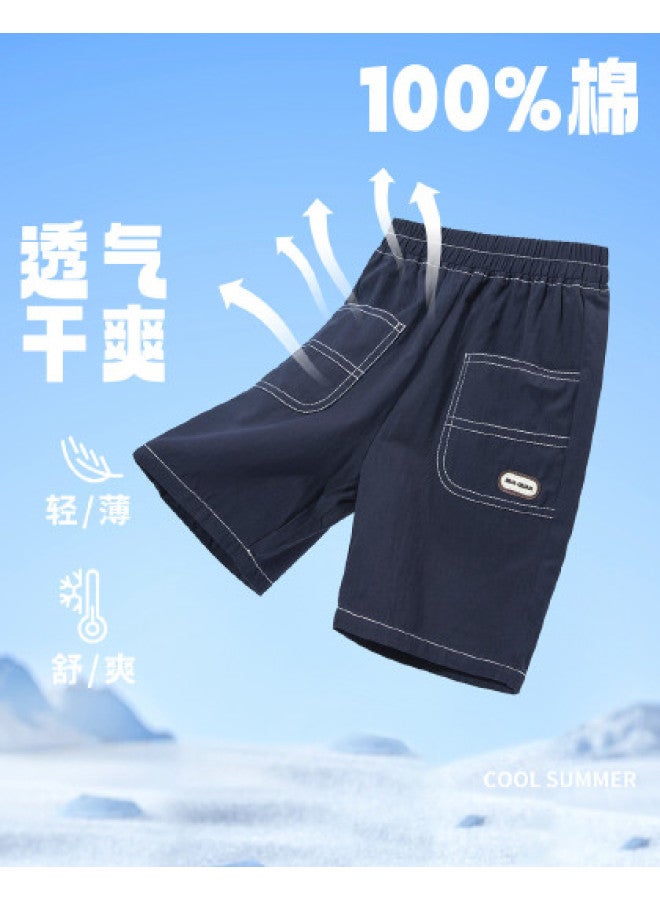 Bornbay casual Pants For Boys - Summer Minimalist Versatile Straight-leg Shorts For Toddlers & Kids - Image 1