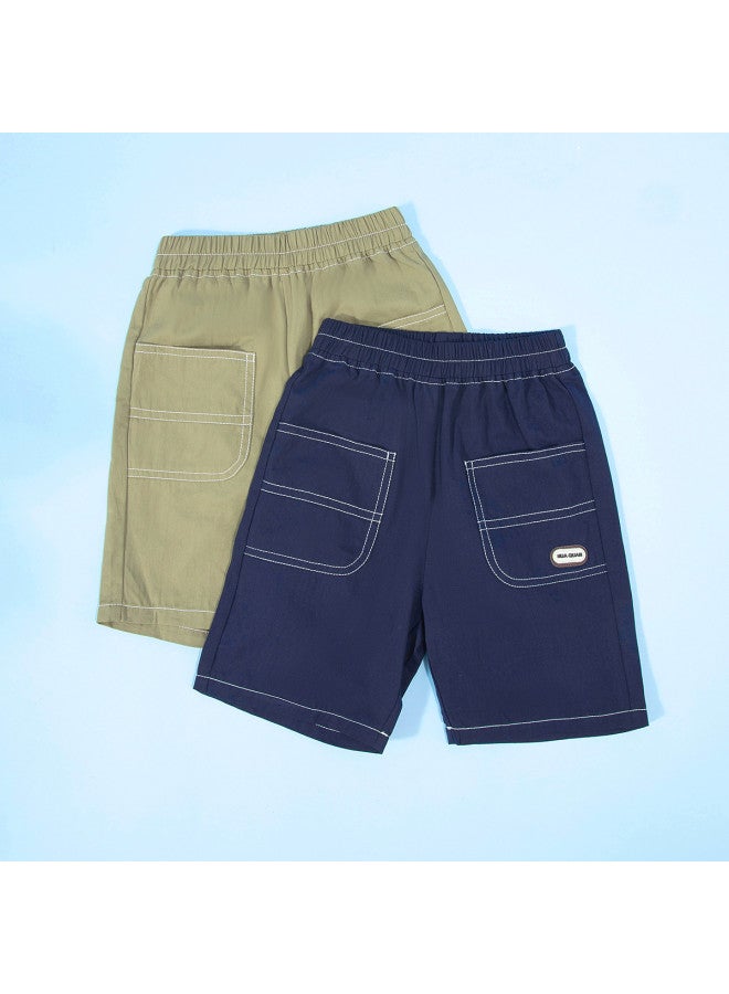 Bornbay casual Pants For Boys - Summer Minimalist Versatile Straight-leg Shorts For Toddlers & Kids - Image 4