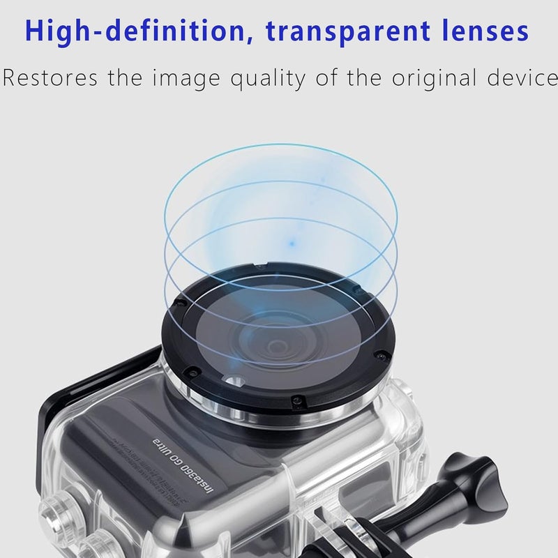 Honlyn 50M(164ft) Waterproof Case for Insta360 Go Ultra Accessories, Protective Underwater Dive Housing Shell with Bracket - Image 5