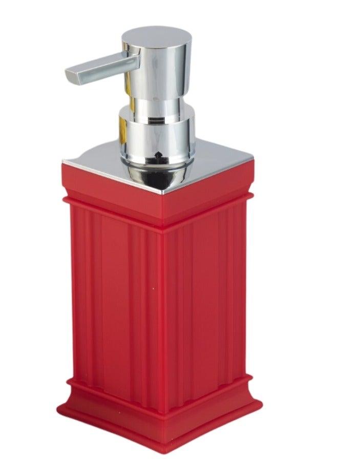 هابي هوم موزع صابون لوشن فارغ قابل لإعادة التعبئة للمطبخ والحمام مربع 250 مل - Image 1