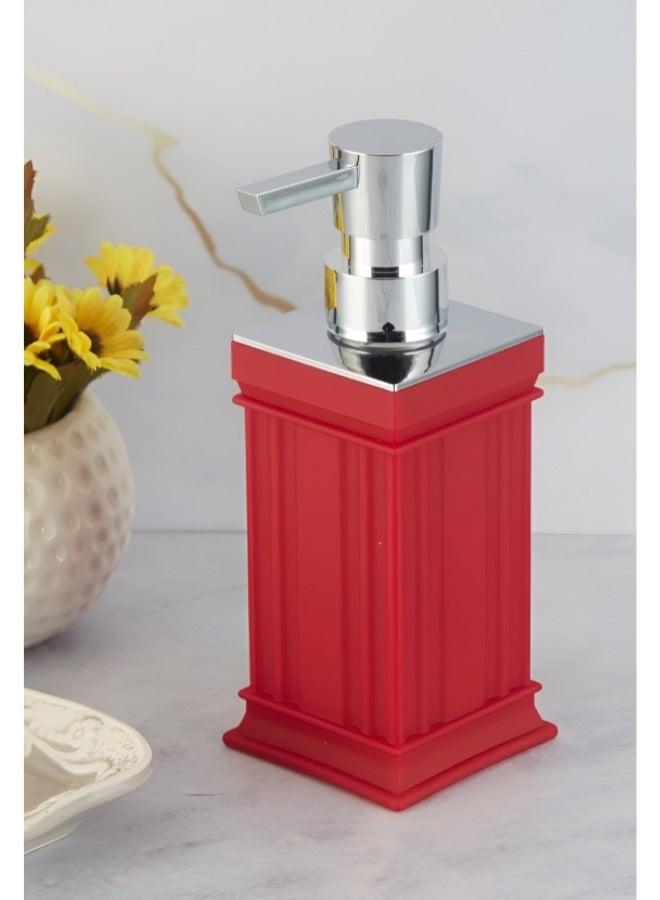 هابي هوم موزع صابون لوشن فارغ قابل لإعادة التعبئة للمطبخ والحمام مربع 250 مل - Image 2