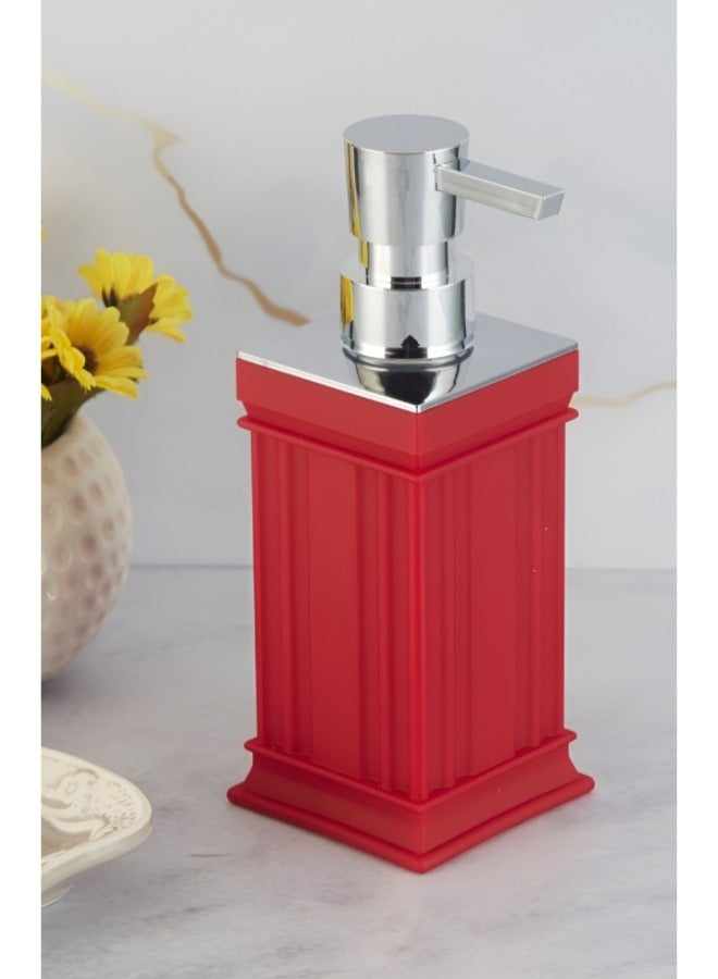 هابي هوم موزع صابون لوشن فارغ قابل لإعادة التعبئة للمطبخ والحمام مربع 250 مل - Image 3