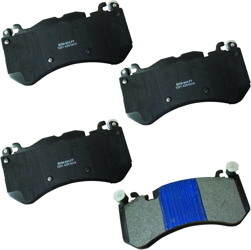Bendix Premium SBM1291 Front Brake Pads for Audi RS6,RS7,RS Q3,Benz AMG GT,63,S,C,R,C63 AMG,CL63 CLK63 CLS63 E63 G63 G65 GL63 GLC63 GLE43 GLE63 GLS63 GLS500,Maybach S550,S600,S650,ML63 S63 S63L S65 - Image 1