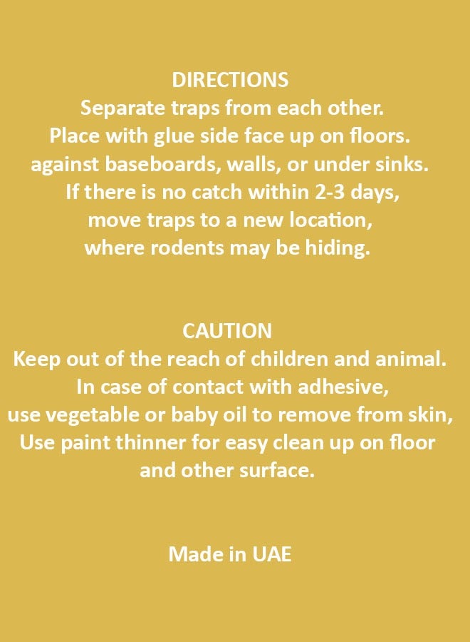 Goodbye Ultra Power Adhesive Baited Glue Trap 6 x 2 Traps - Image 3