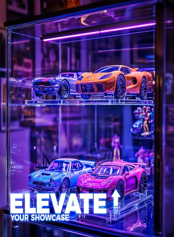 Barrina Black Light Bar, 10W 1FT Magnetic LED Black Lights, for Glow Party, Fluorescent Poster Paint, Blacklight Halloween Decorations, Linkable UV Light, Plug with Built-in ON/Off Switch, 2 Packs - Image 3