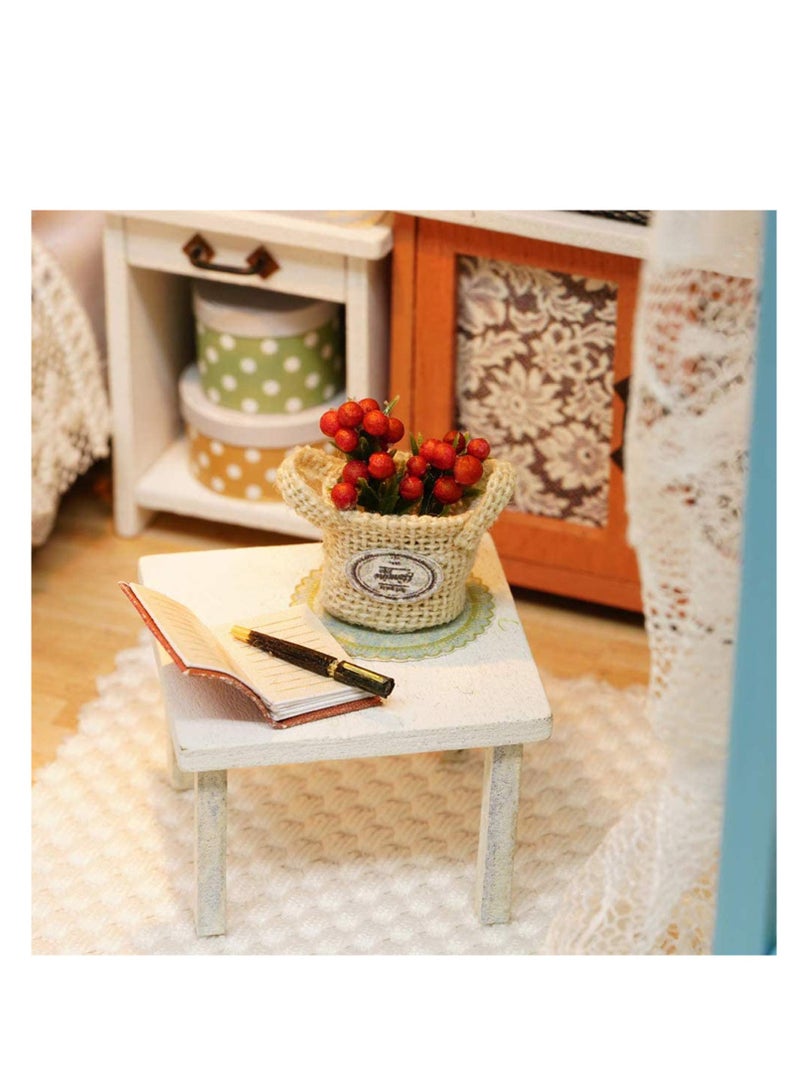طقم منزل دمى باربي المصغر DIY مع الأثاث والملحقات للأطفال - هدية مثالية للأولاد والبنات - Image 4