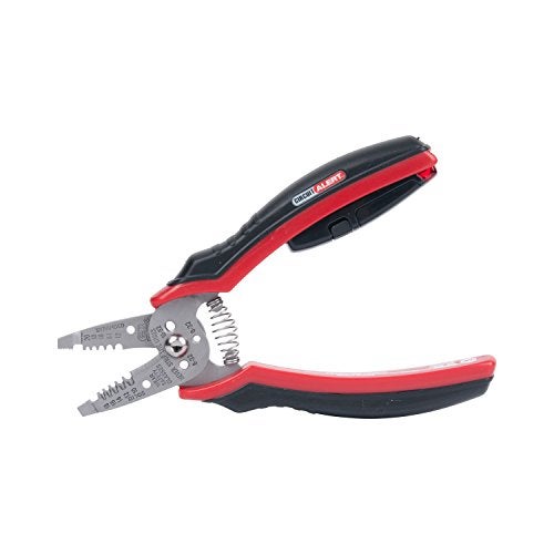 Gardner Bender GST-55M Circuit Alert Voltage Sensing Wire Stripper, Electrician / Contractor / Pro Hand Tool, 18-10 Wire Guage (AWG), 7 in. , Black - Image 1
