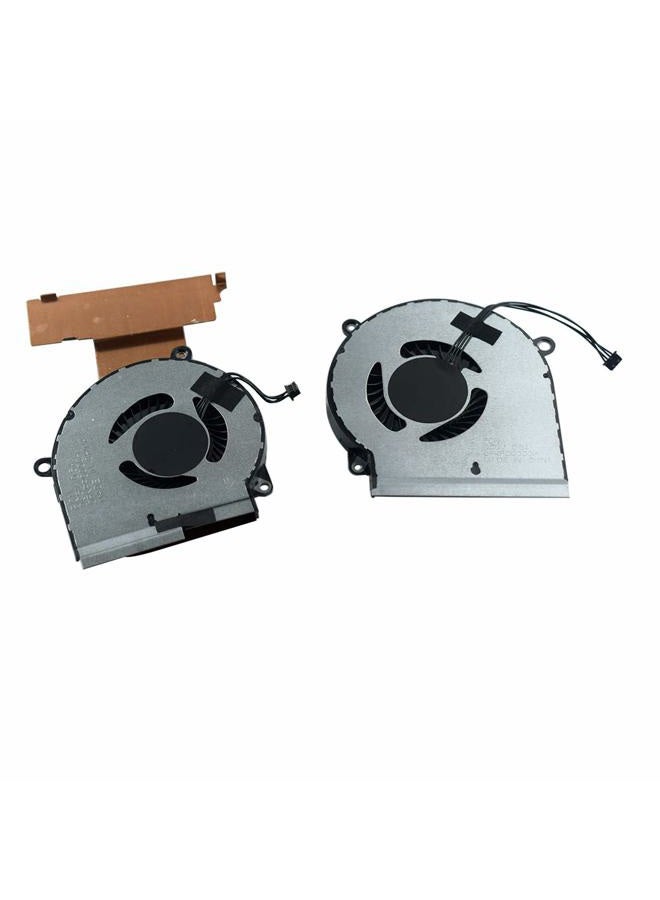 Rangale CPU&GPU Cooling Fan for HP Omen 15-DC 15-DC0013TX 15-DC0004TX 15-DC0005TX 15-DC0007TX 15-DC0011TX 15-DC0123TX 15-DC0153TX Series Laptop L&R Cooler L30204-001 L29354-001 NFB75A05H-007 FSFA18M - Image 2