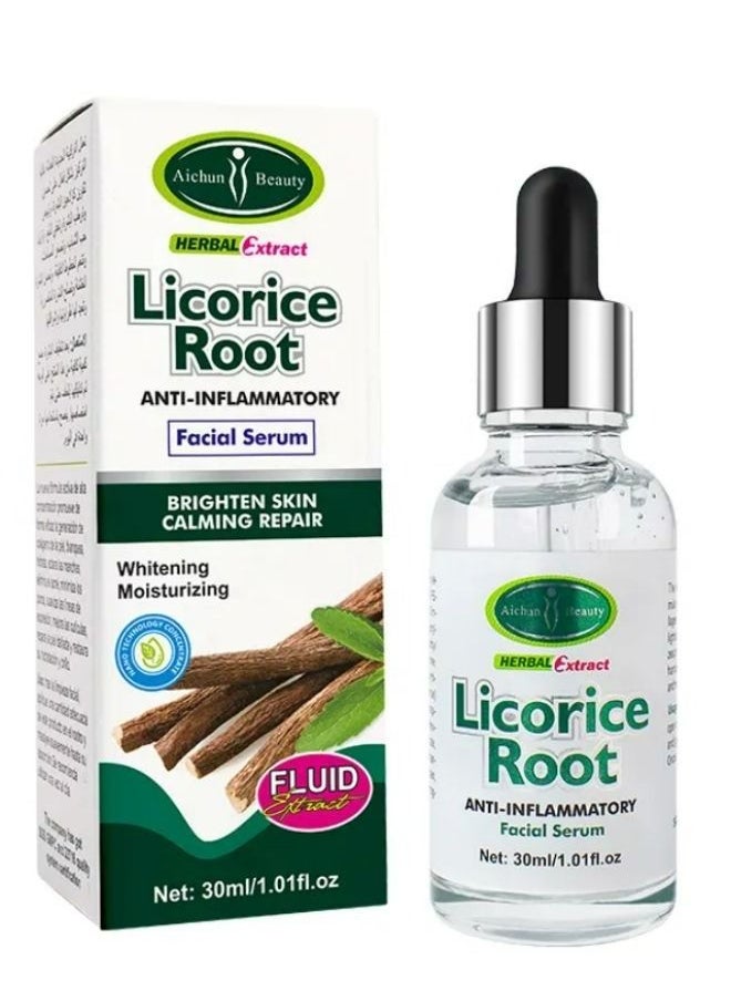 Aichun beauty Products Organic Natural Skin Care Set Licorice Root Serum Extract Brightening Rejuvenating Set Skincare  - Image 3
