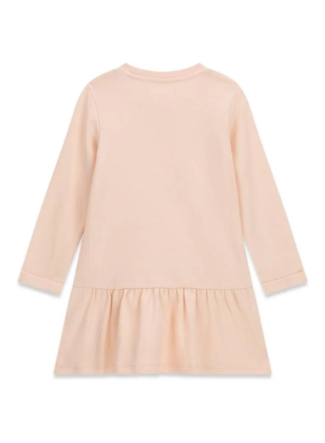 Guess Kids Long Sleeve Sleeves Interlock Dress