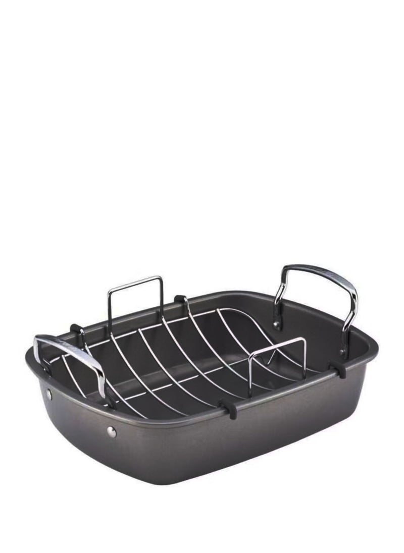 Circulon Nonstick Ultra-lasting Roasting Pan / Roaster with Rack 39.5x30.5x6.5 cm  - Image 2