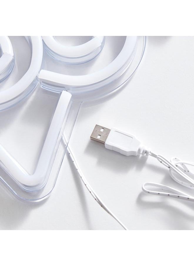 ARCADE - Orla Led Neon Light With 2M Usb Cable 35.5X1.6X33.5 Cm - Image 1