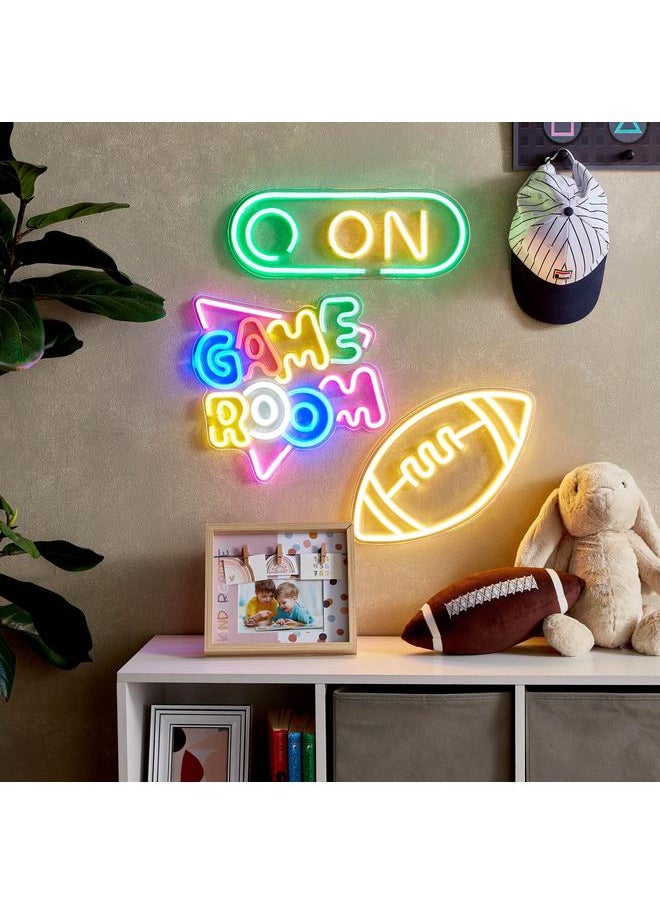 ARCADE - Orla Led Neon Light With 2M Usb Cable 35.5X1.6X33.5 Cm - Image 1