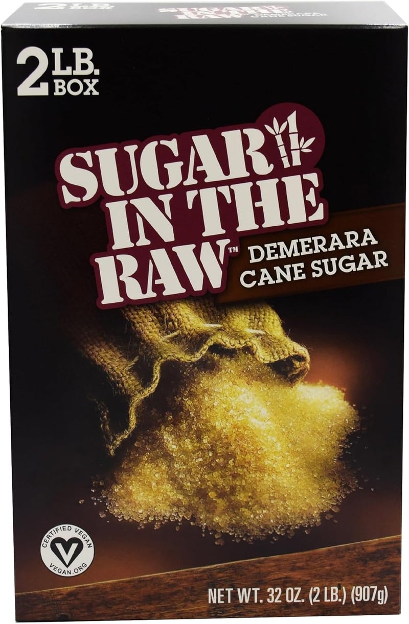 SWEET'N LOW Sugar in the Raw Demerara Cane Sugar - 2 lb Box - Image 1