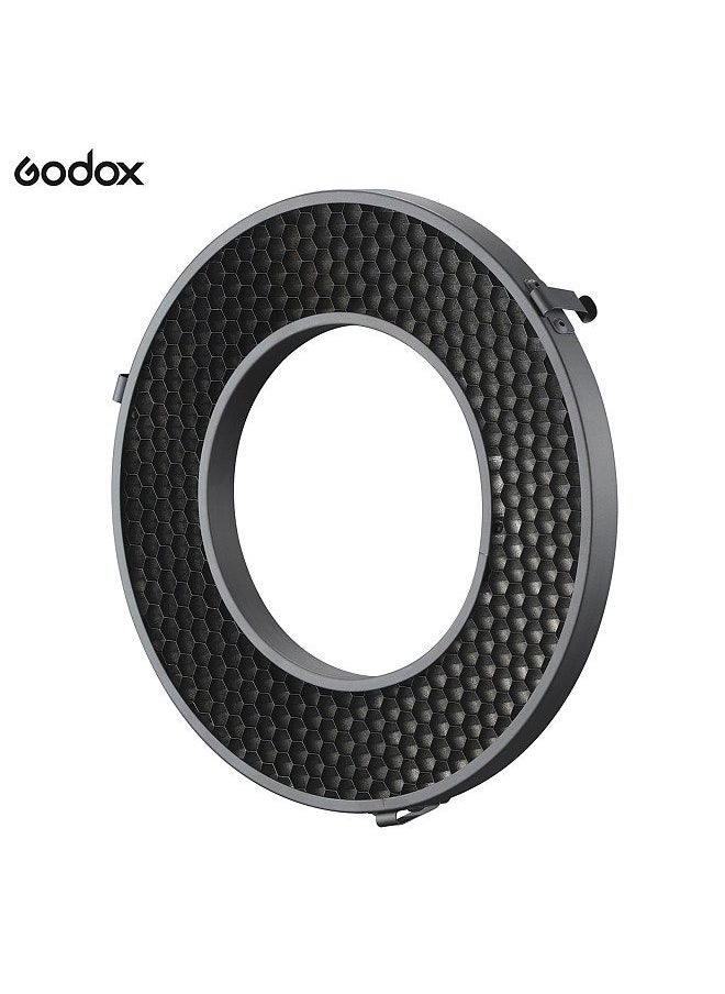 Generic - Godox R200-HC40 40° Flash Honeycomb Grid Metal Material for Godox R200 Ring Flash Head Camera Flash Accessory - Image 1