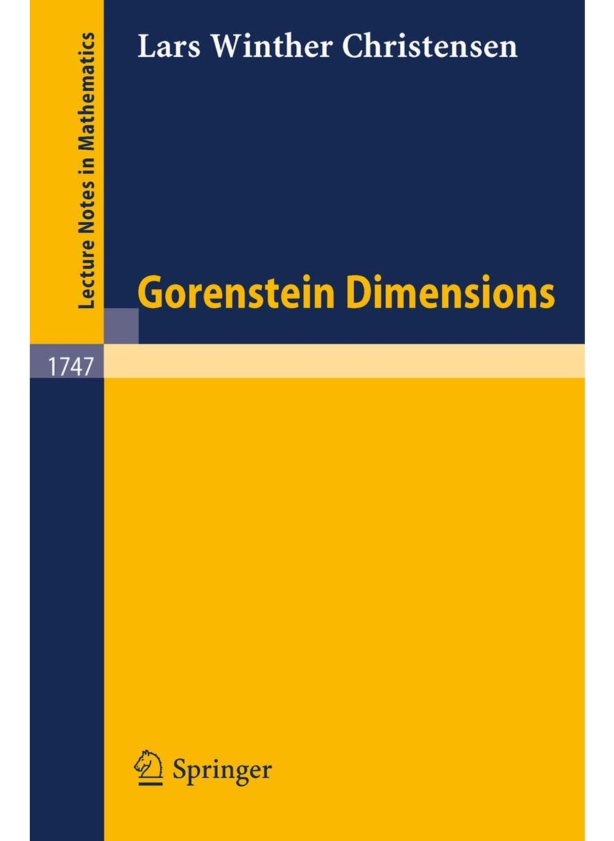 Gorenstein Dimensions 