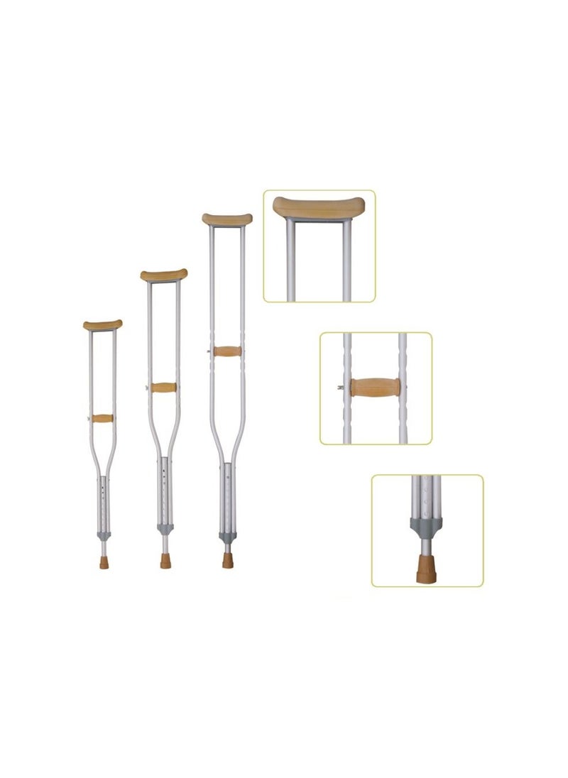 JIANLIAN Adjustable Underarm Crutch Model JL925L (Large Size)  - Image 1