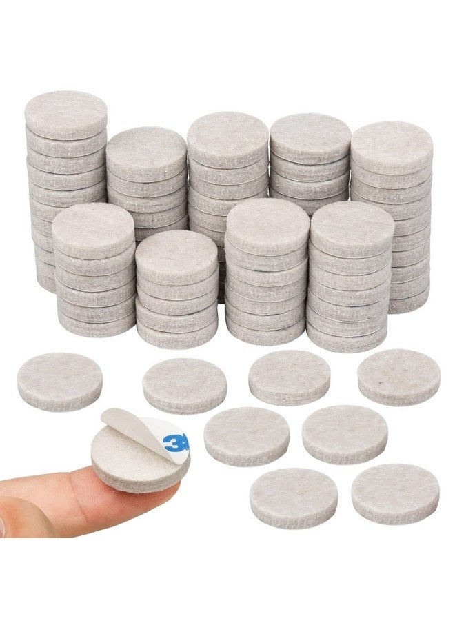 Beauenty 90 Pcs Furniture Pads Floor Protectors, Self Adhesive Felt Chair Leg Protectors 25mm,5mm Thick Anti Scratch Felt Pads Furniture Feet Pads for Chair, Table, Wardrobe, Sofa - Image 1