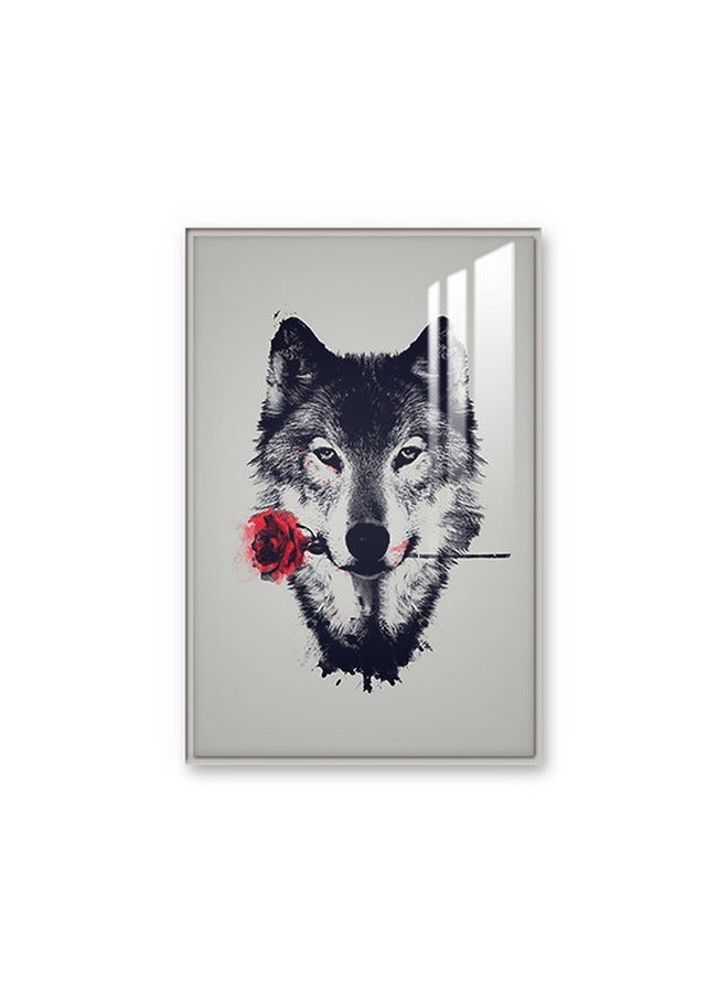 Marktna Decorative Wall Art Painting 120X80Cm With An Abstract Design Black Frame And A Transparent Acrylic Layer 0.5Kg - Image 2