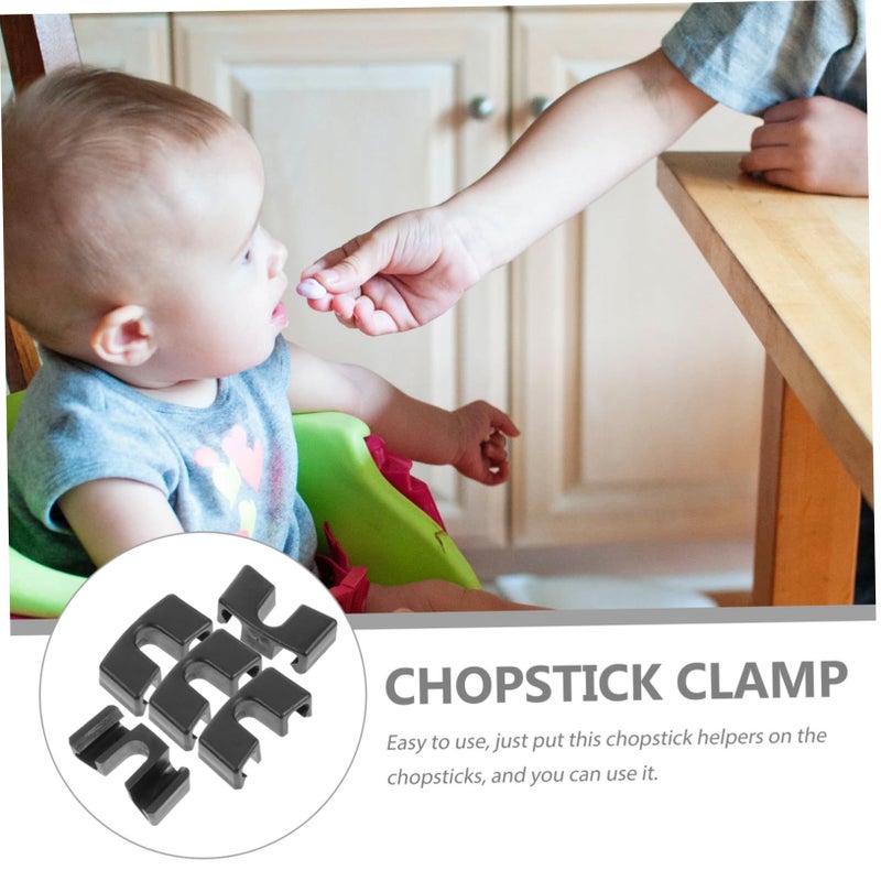 Chopstick Training Clips Set Of 5 Non Slip Holders For Adults Practice 1 Pack - Image 5