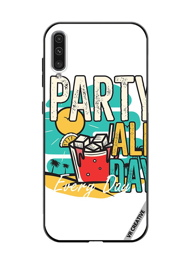 VR CREATIVE Protective Case Cover For Samsung Galaxy A50/A50s Part All Day Everyday Design Multicolour - Image 1