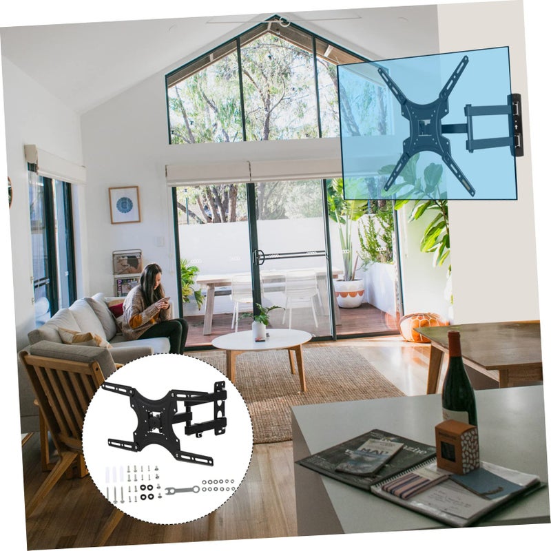 Full Motion Wall Mount Bracket Tilting Swivel Articulating TV Stand for LED LCD Screen - Image 3