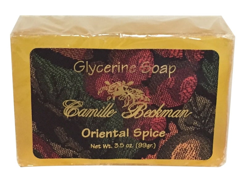 Camille Beckman Oriental Spice Scented Glycerine Bar Soap for Hands Face and Body 35 Ounce