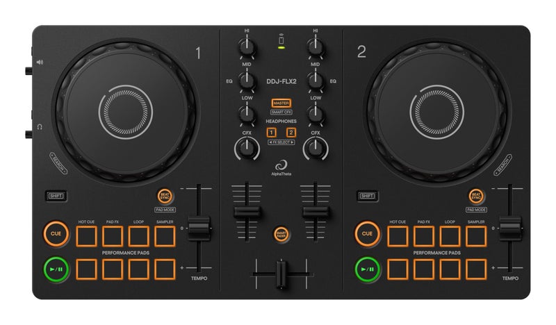 Alphatheta Pioneer DJ AlphaTheta DDJFLX2 Compact 2Channel DJ Controller