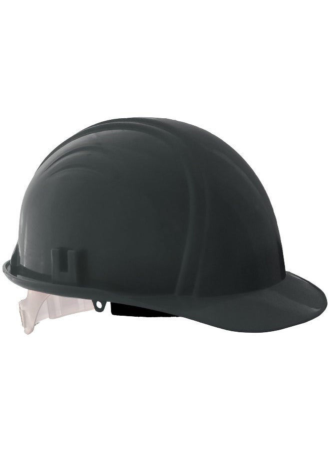 TAHA SAFETY 3 Line Safety Helmet for Construction & Outdoor Activities | Adjustable Chin Strap & Manual Type Adjustment | Lightweight, Comfortable & Durable Hard Hat | Grey 