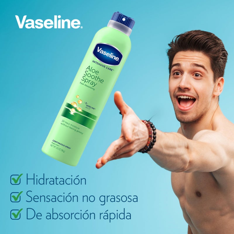VaselineÂ® Intensive Careâ„¢ Aloe Soothe Spray, 6.5 Oz - Image 5