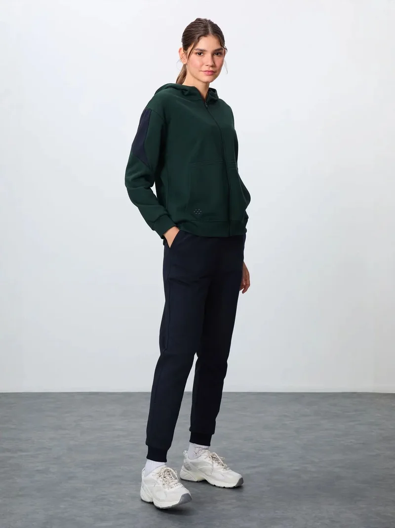 تومي لايف TOMMY Oversized Hooded Zip Sweatshirt And Pants Set