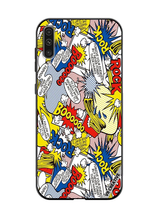 VR CREATIVE Protective Case Cover For Samsung Galaxy A70/A70s Pop Art Design Multicolour - Image 1