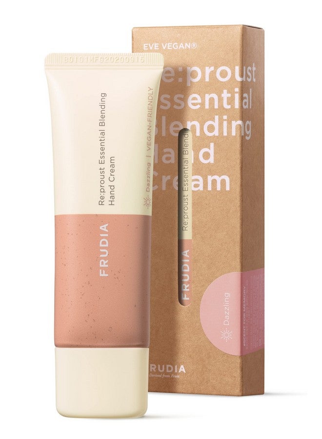 فروديا كريم اليدين الأساسي من فروديا ري: بروست ترابي | منتجات كورية للعناية بالبشرة والجمال للنساء والرجال | منتجات العناية بالبشرة والجسم ومستحضرات التجميل بحجم السفر كريم اليدين للأيدي الجافة 1.76 أونصة سائلة - Image 1