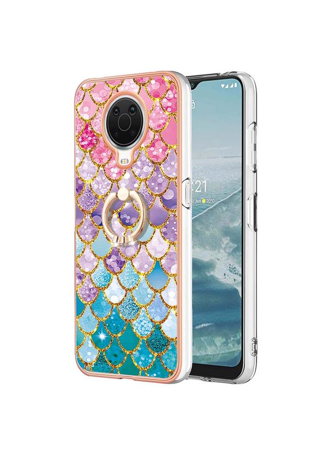S-TOP Case For Nokia G20 / G10 Electroplating IMD TPU Phone Case with Ring - Image 1
