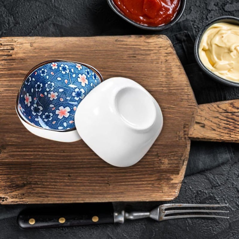 FS COOL Ceramic Breakfast Bowl Set, Adult Eating Bowl, Porcelain Dinner Bowl,Dishwasher Safe and Microwave Safe, Amazing Bowl for Salad, Dessert, Soup, Pasta, Appetizer (Set of 2, Random Pattern) - Image 5