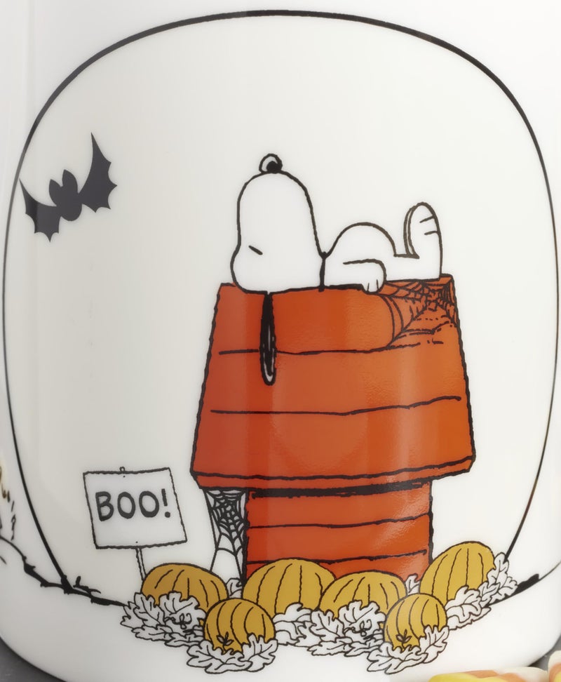 Lenox Coffee Mugs, PEANUTS The Great Pumpkin 11 Oz Mugs Set of 4, Assorted, Porcelain, Snoopy, Charlie Brown Halloween Drinkware Set, Dishwasher Safe, Microwave Safe, Halloween Decor (11 Oz 4 Piece) - Image 4