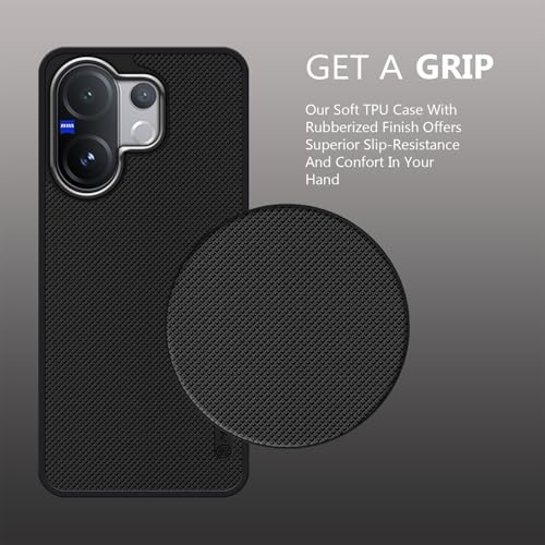 VIDO Super Frosted Raised Camera Protect Soft Back Case Cover for Vivo V60 5G / Vivo T4 Pro 5G / Vivo V60e - Image 3