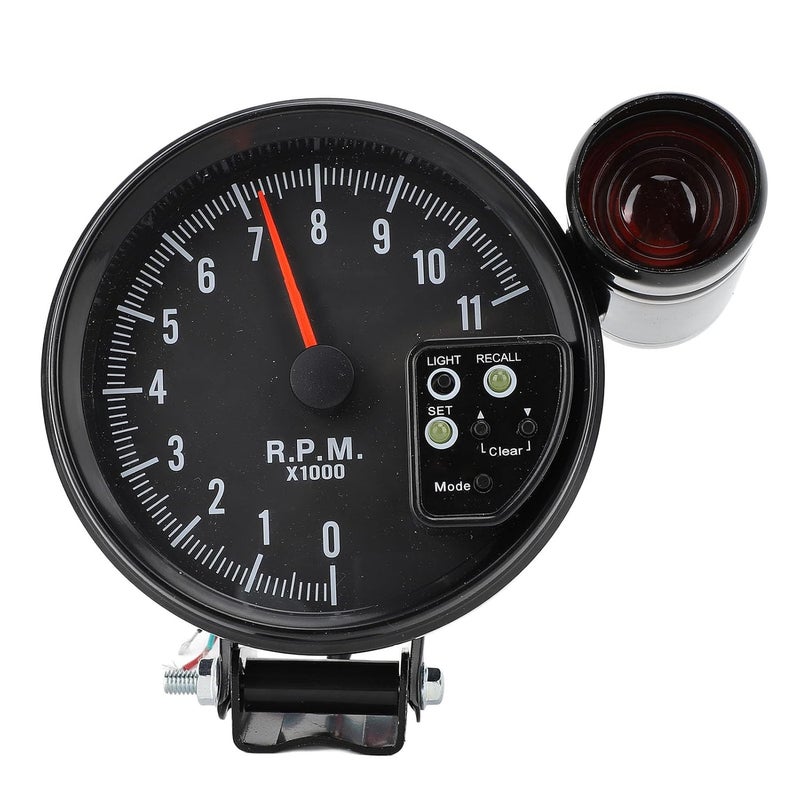 Car Tachometer LED Shift Light High Accuracy 4 6 8 Cylinder Vehicles Clear Display - Image 1